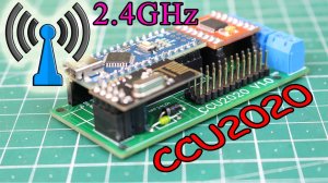 Как сделать радиоуправление на ардуино (модуль CCU2020).