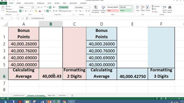 Common Excel Errors смотреть онлайн
