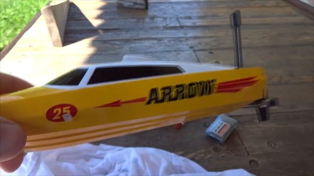 Подготовка радиоуправляемой лодки к длительному хранению ! Pilotage Arrow 25 (Volantex RC Vector 28 смотреть онлайн
