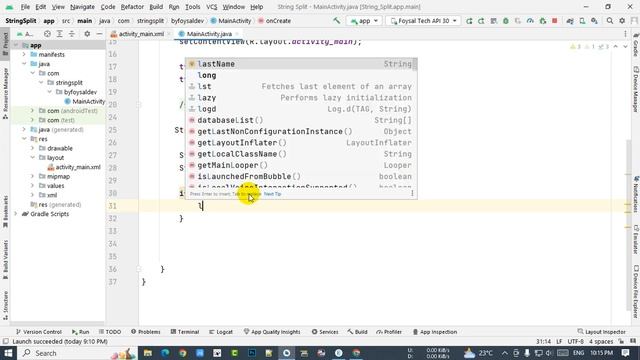 How to separate full name string into first name and last name string ? смотреть онлайн