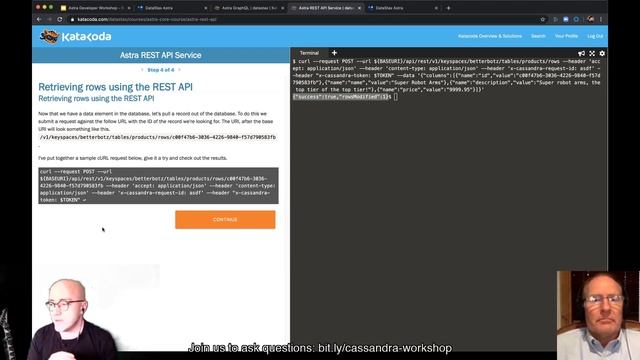 Developer Workshop - Building Applications on Astra with BetterBotz (5/20) смотреть онлайн