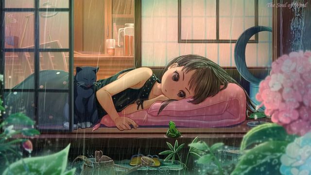 Relaxing Sleep Music + Soothing Rain Sound? Piano Music, Meditation Music, Deep Sleeping Music