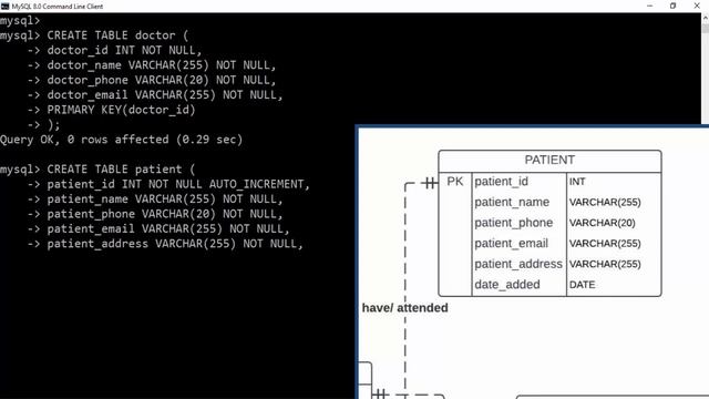 Clinic Database System Implementation in MySQL || Learn SQL with MySQL смотреть онлайн