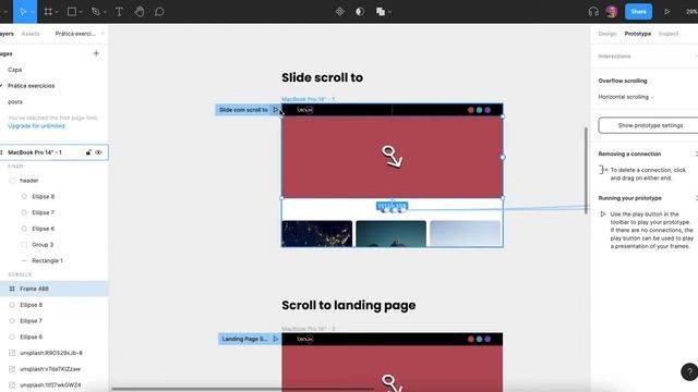 Trabalhando com Scroll To do Figma смотреть онлайн