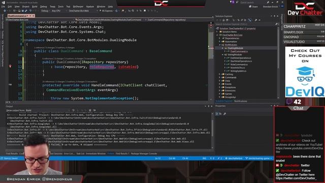 Coding Live in C# and JavaScript - Chat Bot Duels - Ep 104 смотреть онлайн