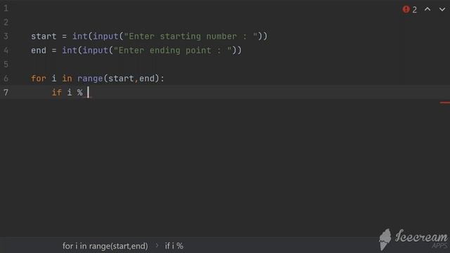 python program for finding the even numbers in the given range | Explained смотреть онлайн