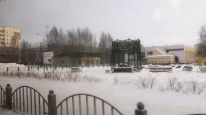 В автобусе. Нефтеюганск от 27.02.2023 АС 847 86 МАЗ-103.075 Маршрут 4Ю
