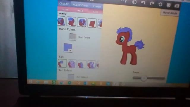 Пони креиатор с удалённой причёской. смотреть онлайн