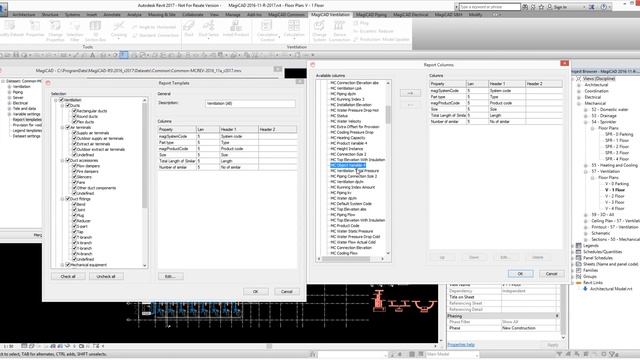 MagiCAD for Revit Obje ve Ürünlere Data Tanımlama смотреть онлайн