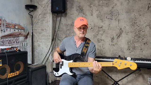 Tears in heaven. bass guitar cover. melody. chords. смотреть онлайн