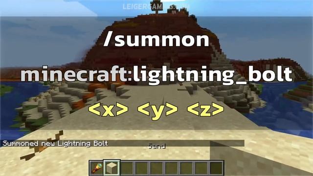 How To Summon Lightning in Minecraft 1.17 (Java/Bedrock command) смотреть онлайн