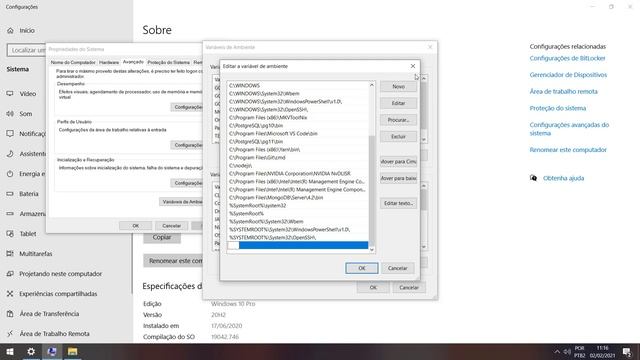 Configurando variáveis de ambiente Java no Windows 10 смотреть онлайн