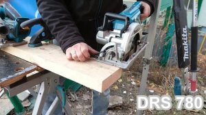 Makita DRS 780. Аккумуляторная дисковая пила 36V.
