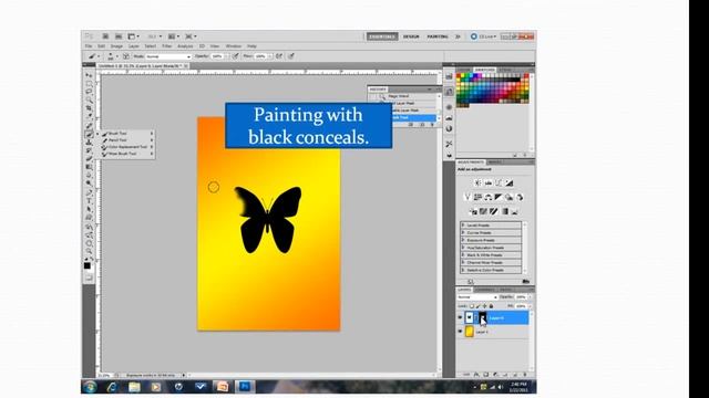 Layer Masking in Photoshop Elements 9.0 and Photoshop CS 5.0 смотреть онлайн