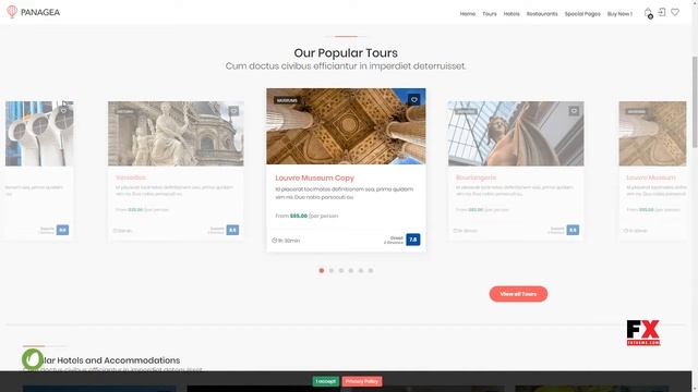 Panagea - Hotel and Tours Booking WordPress Theme Quentin Malcom смотреть онлайн