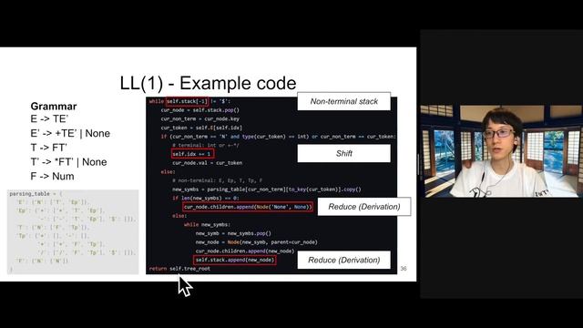 Kir Chou - Learn from LL(1) to PEG parser the hard way смотреть онлайн