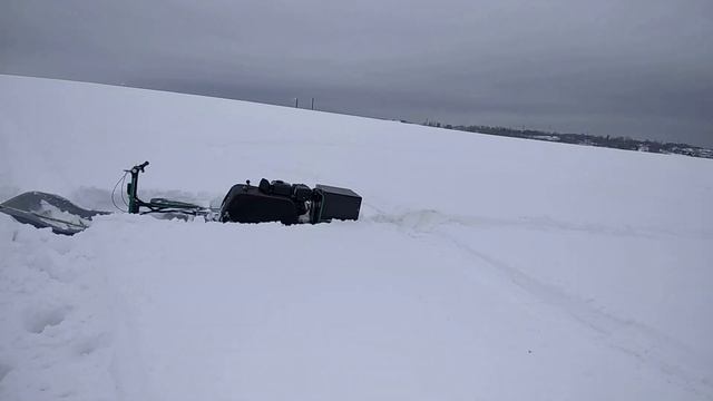 ГЛУБОКИЙ СНЕГ! МОТОБУКСИРОВЩИК Испытания 2я часть смотреть онлайн