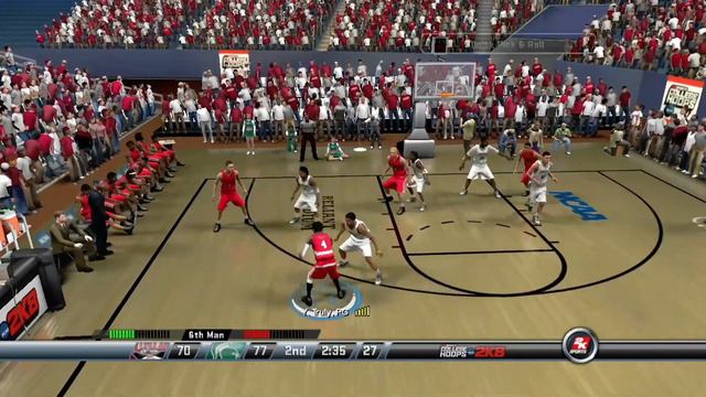 College Hoops 2K8 - MyCareer FINALE - 63 Points in NCAA Championship! смотреть онлайн