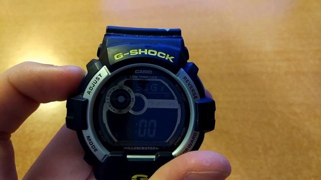 Отключение будильника на часах g-shock, glc-8900cm,protection. смотреть онлайн