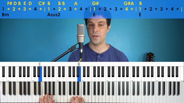 How To Play “Wicked Game” by Chris Isaak [Piano Tutorial/Chords for Singing] смотреть онлайн