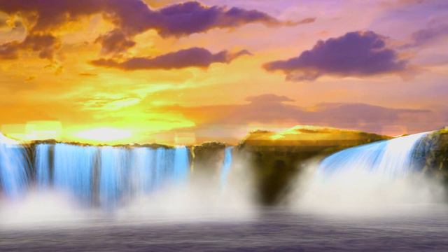 Beautiful Relax Music - 𝐏𝐞𝐚𝐜𝐞𝐟𝐮𝐥 𝐆𝐮𝐢𝐭𝐚𝐫 & 𝐟𝐥𝐮𝐭𝐞 𝐌𝐮𝐬𝐢𝐜 - Morning Sun and Waterfall смотреть онлайн