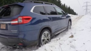 2020 Subaru Ascent XMode Snow Tire Challenge
