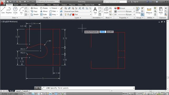 18. Using Grid and Snap (AUTOCAD Basic to Advance) смотреть онлайн