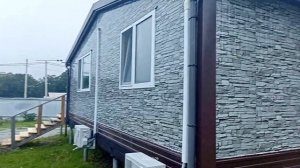 дом из металлических сэндвич панелей