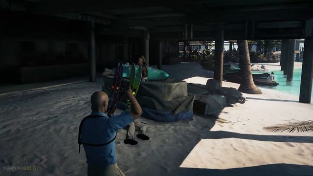 HITMAN 3: Best Ragdolls moments in Haven Island смотреть онлайн