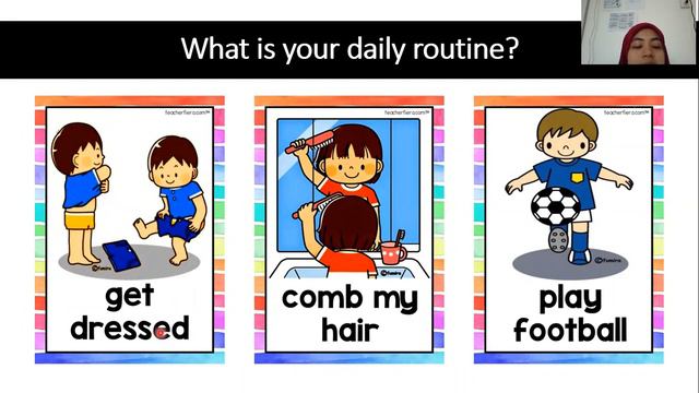 English Year 3: Everyday routine: ( say always, sometimes or never do...) смотреть онлайн