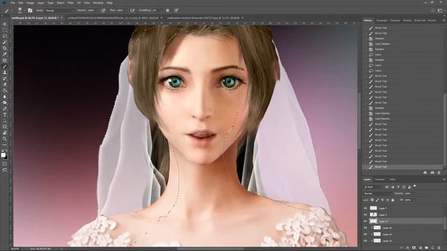 👰 Would you marry Aerith from Final Fantasy 7 Remake? - Face Alchemy смотреть онлайн