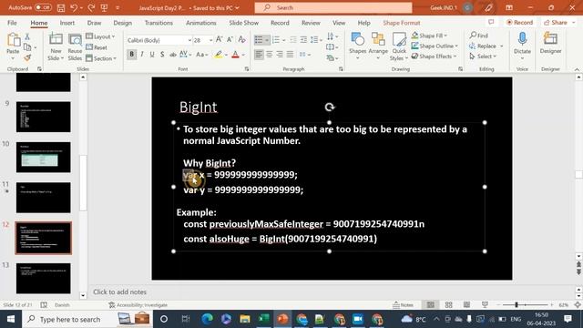 Javascript Data Types Part 2 смотреть онлайн