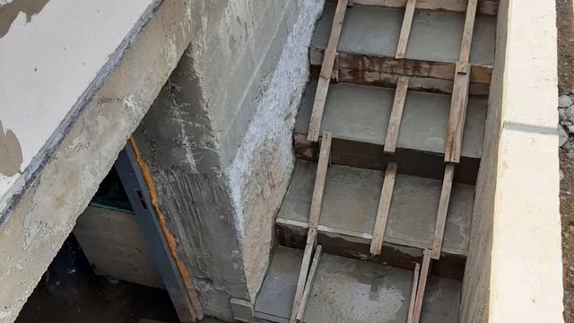 Ступеньки в подвал | своими руками | Basement steps смотреть онлайн