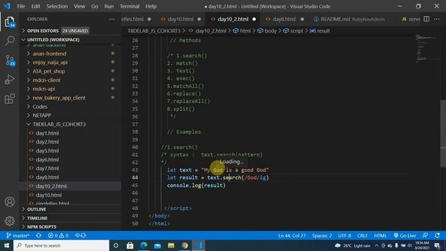 Understanding JavaScript Regular Expression (RegEx) смотреть онлайн