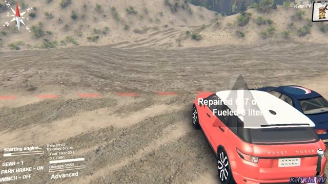MODS SpinTires: Range Rover Evoque + ССЫЛКА смотреть онлайн