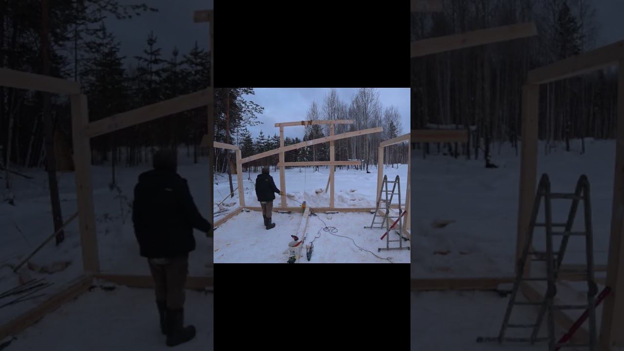 КАК БЕСЕДКУ СТРОИЛ #своимируками #беседка #строительство #дача #участок #мауэрлат #dmitrievstroy96 смотреть онлайн