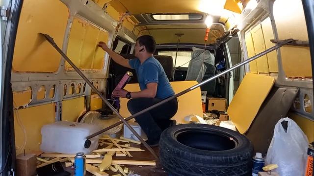 Утепление Газели, дом на колёсах смотреть онлайн