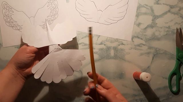 Мастер класс по изготовлению голубя по шаблону смотреть онлайн