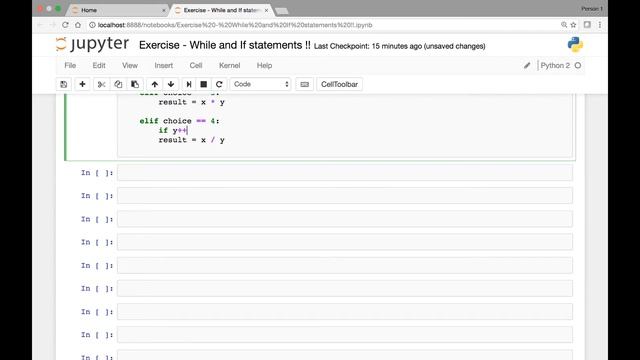 Exercise While Loops, Continue and If Statements смотреть онлайн