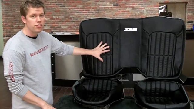 Chevrolet Camaro Custom Ecstasy Leather Interior Upholstery Upgrade kit - www.LeatherSeats.com смотреть онлайн