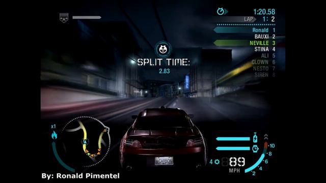 Need For Speed Carbon - Historic Chinatown Silkroad Race Controlled by Bushido смотреть онлайн
