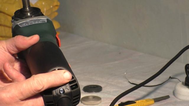 УШМ от Metabo WEV 11-125 Quick для кромкореза от Сигмы SIMPLE -BEVEL и Golly-EDGE . смотреть онлайн