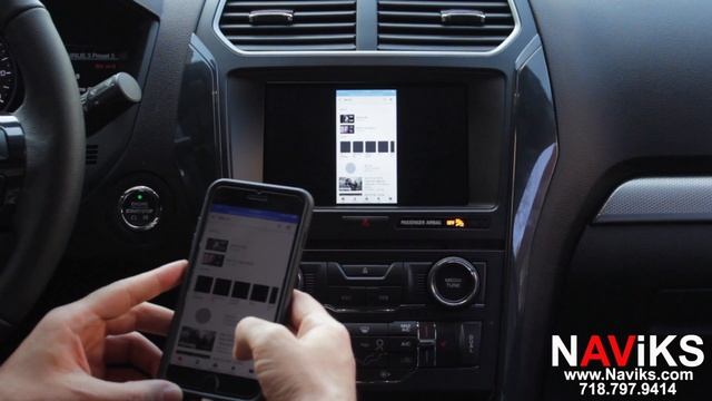 2018 Ford Explorer SYNC 3 NAViKS HDMI Video Interface Rear Camera Smartphone Mirroring смотреть онлайн
