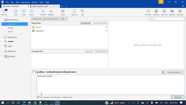 Git with Source Tree | Source Tree Tutorial | Source Tree with git смотреть онлайн