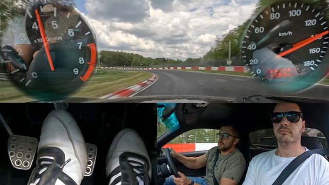 BANNED! Mazda RX-7 Goes BRAAAAAAAAP on the Nürburgring! смотреть онлайн