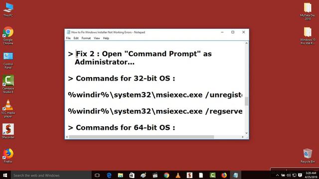 How To Fix Windows Installer Not Working Error In Windows 10/8/7 (Easily & Quickly) смотреть онлайн