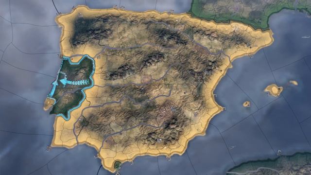 Spain vs Portugal (HOI4 1v1) смотреть онлайн