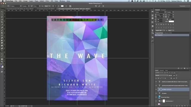 How To Design A Flyer or Leaflet In Photoshop | Design Tutorial смотреть онлайн