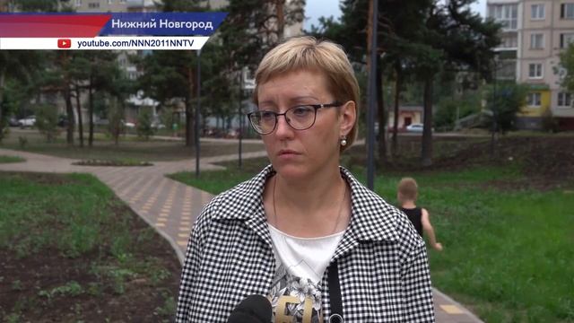 Сквер на Юбилейном бульваре в Нижнем Новгороде благоустроили
