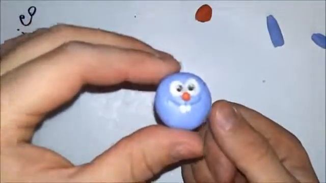 Как лепить Смешарика КРОША из пластилина webm 640x360 смотреть онлайн